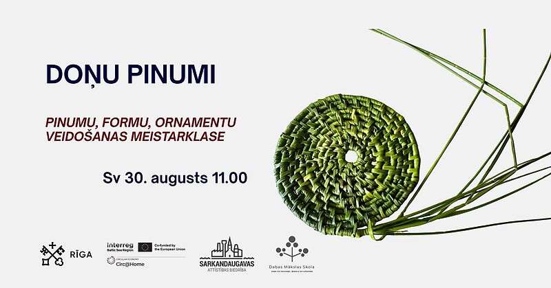 Meistarklase "Doņu pinumi" 30.08.