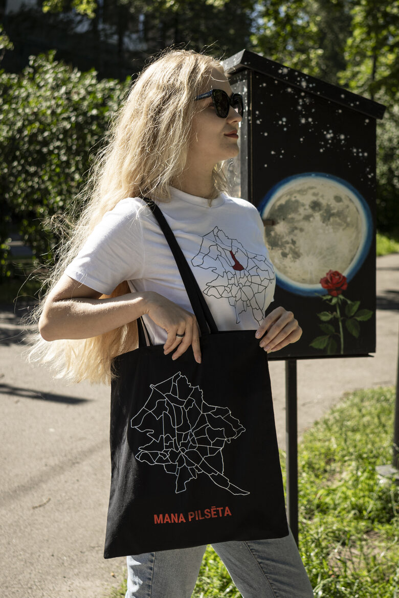 Auduma maisiņš MANA PILSĒTA