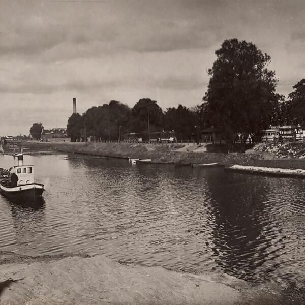 Sarkandaugavas kanāls (skats uz Tvaika ielu) - 1930. gadi