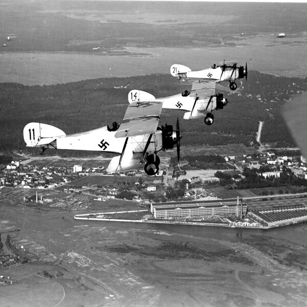 Skats uz Sarkandaugavu - 1938. gads