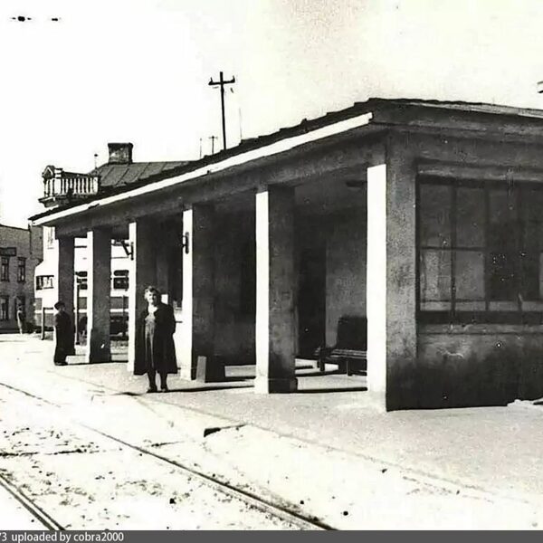 Tramvaja pietura "Aldaris" - 1930. gadi