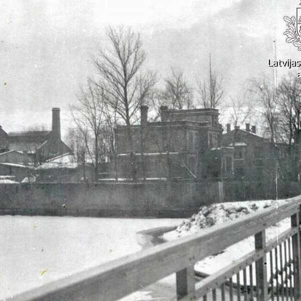 Rutenberga ķīmiskā fabrika Ganību dambī 40 - 1935. gads