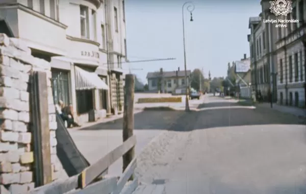 Tilta iela (skats uz Meža prospektu) - 1930. gadi