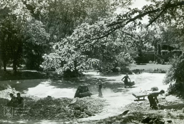 Parks pie Kārļa Ulmaņa vasaras pils - 1937. gads