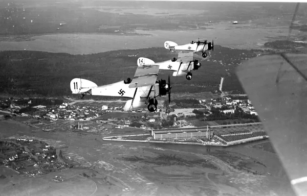 Skats uz Sarkandaugavu - 1938. gads