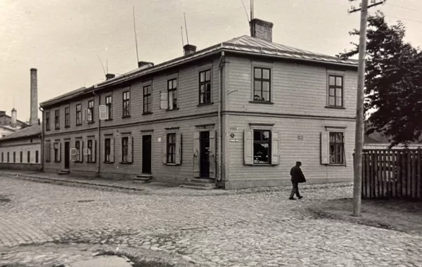Dzīvojamā ēka Limbažu un Ziemeļu ielu krustojumā - 1939. gads