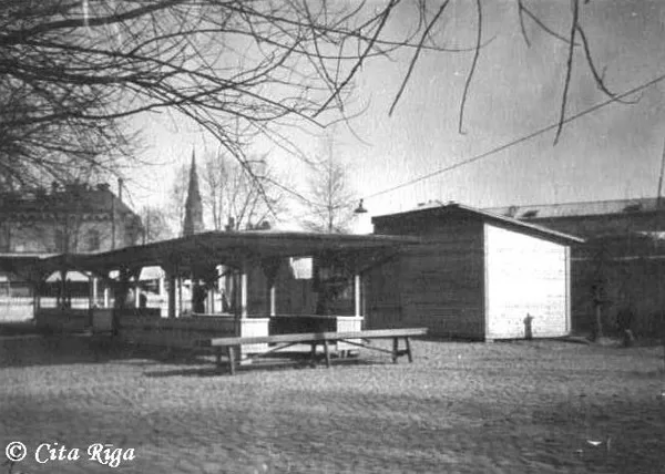 Tirgus Allažu ielā - 1960. gadi