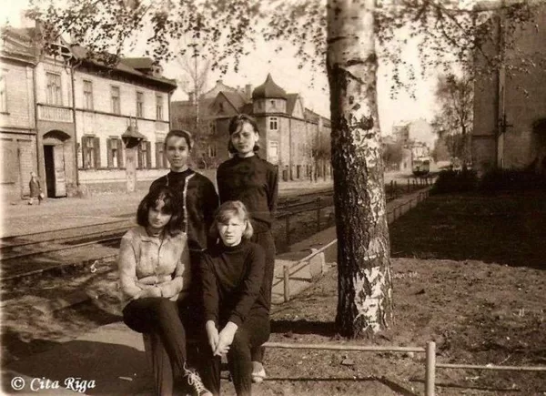 Sarkandaugavas iela - 1966. gads
