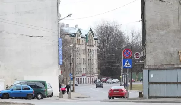 Duntes iela (skats no Tilta ielas) - 2014, gads