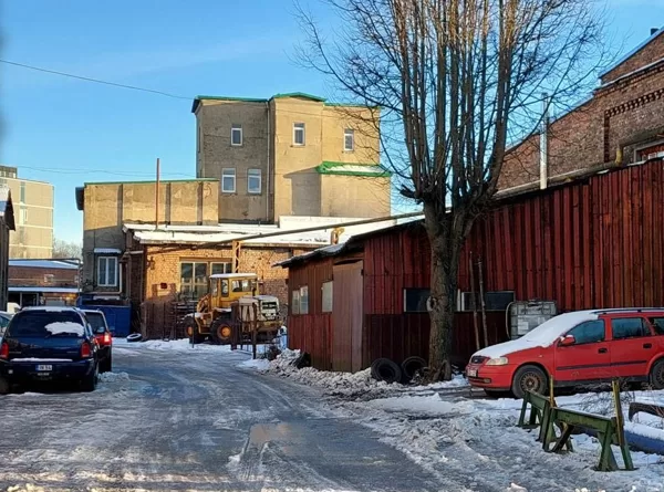 Skats uz bijušo Rūtenberga ķīmisko fabriku Ganību dambī - 2023. gads